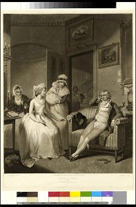 Extravagance and Dissipation (caricature) RMG PY7356