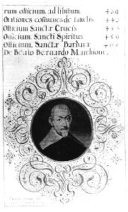 F Brentel - Selbstbildnis (Stundenbuch d Mkgr. Wilhelm von Baden, p.441) Minatur 1647 (UzFBi116)