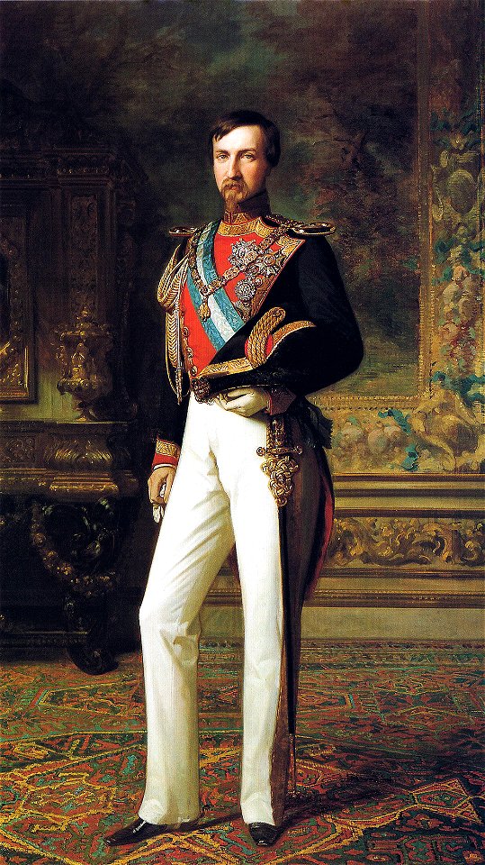F. de Madrazo - 1851, Antonio de Orleans, Duque de Montpensier (Palacio Real de Madrid, 220 x 128 cm)