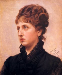 F. de Madrazo - 1875, Cecilia de Madrazo y Garreta (Colección particular, Bilbao, 48 x 38 cm)