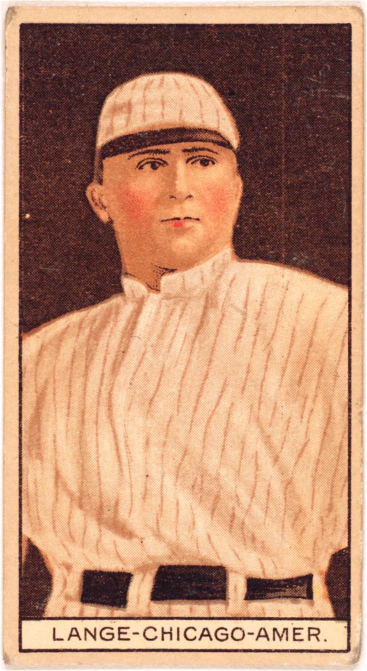 F. H. (Bill) Lange, Chicago White Sox, baseball card portrait LCCN2008678033