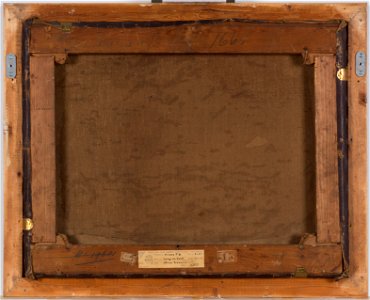 F.B. Höppe - Gezicht op een kanaal - E485 - Cultural Heritage Agency of the Netherlands Art Collection
