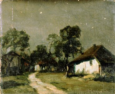 F.C. Cachoud - Boerenhuisje - E534 - Cultural Heritage Agency of the Netherlands Art Collection