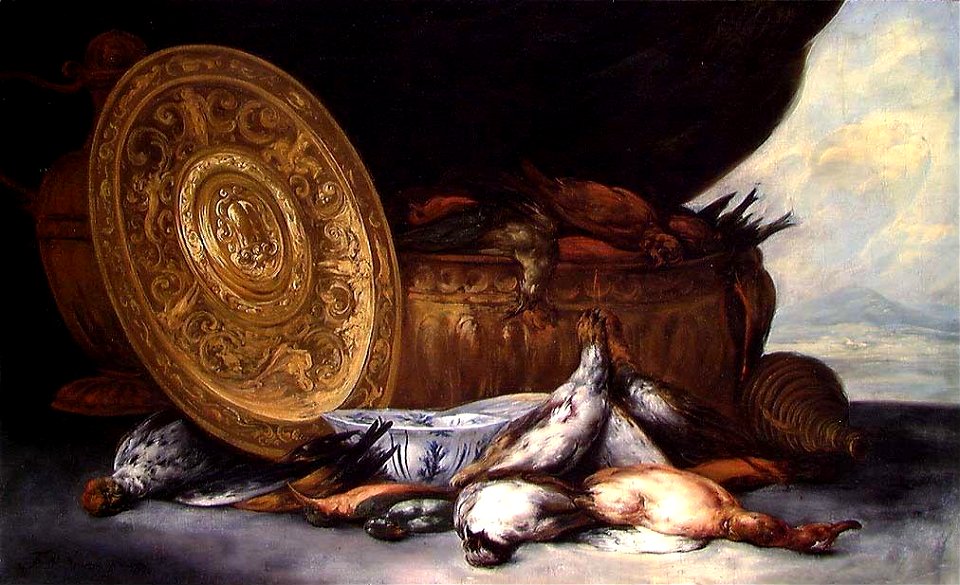 F. van Schney - Still Life with dead Birds - NG.M.00163 - National Museum of Art, Architecture and Design