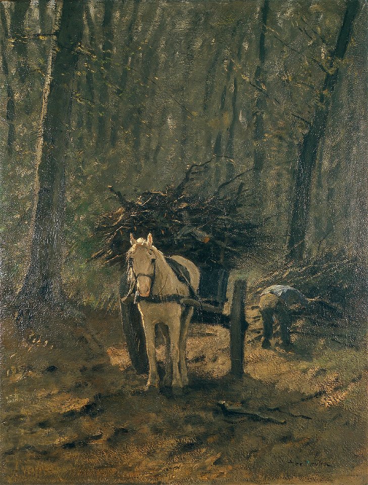 F.P. ter Meulen - In het bos - B731 - Rijksmuseum