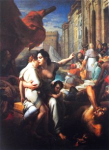 F Gérard Monseigneur Belsunce pendant la peste de Marseille 1834