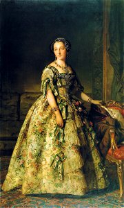 F. de Madrazo - 1851, Elena de Castellví y Shelly, Duquesa de Sevilla (Colección particular, Madrid, 205 x 122 cm)
