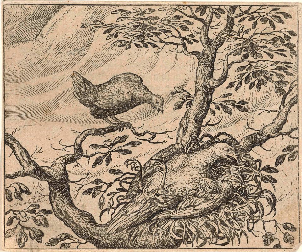 Fabel van de zieke gier