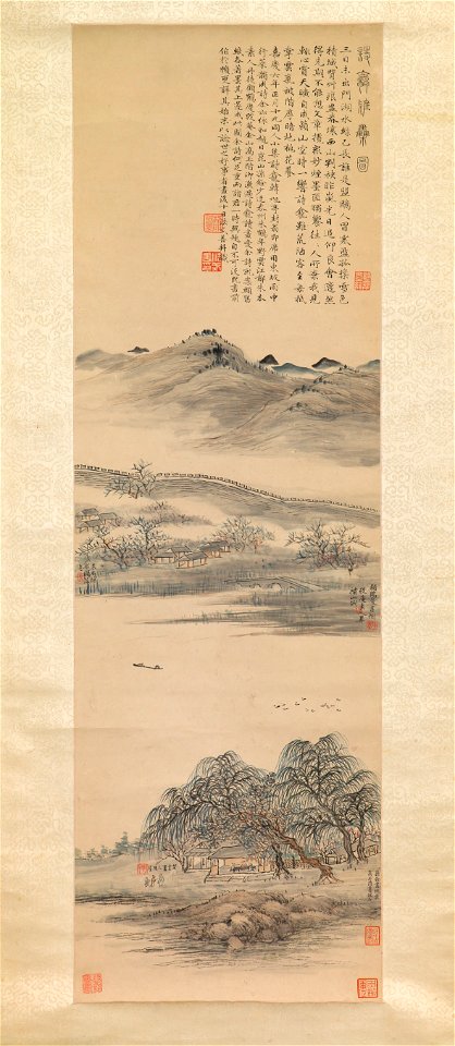 Fa Shishan et al. - Elegant Gathering at the Poetry Niche - 43-1988 - Saint Louis Art Museum