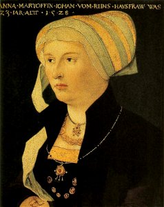 Faber von Kreuznach, Portrait d'Anna Martoffin