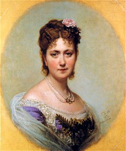 F. de Madrazo - 1876, Elisa Tapia y Parrella (Museo de Jaén, 61 x 57 cm)