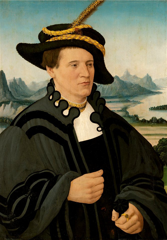 Conrad Faber - Portrait of Fridrich Rorbach - 1935.296 - Art Institute of Chicago