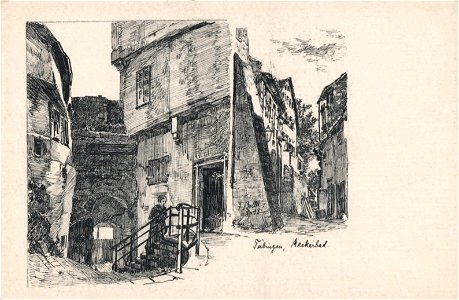 F.Br.Au. - Neckarbad (Zeichn AK 6.12.1898)
