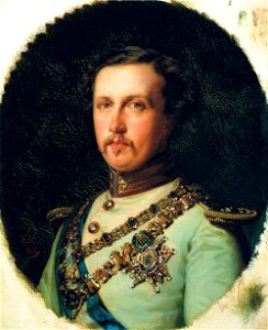 F. de Madrazo - 1855, El rey Francisco de Asís (Colección particular, Madrid, 24 x 20 cm)