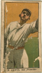 F. Lewis, San Francisco Team, baseball card portrait LCCN2007683717