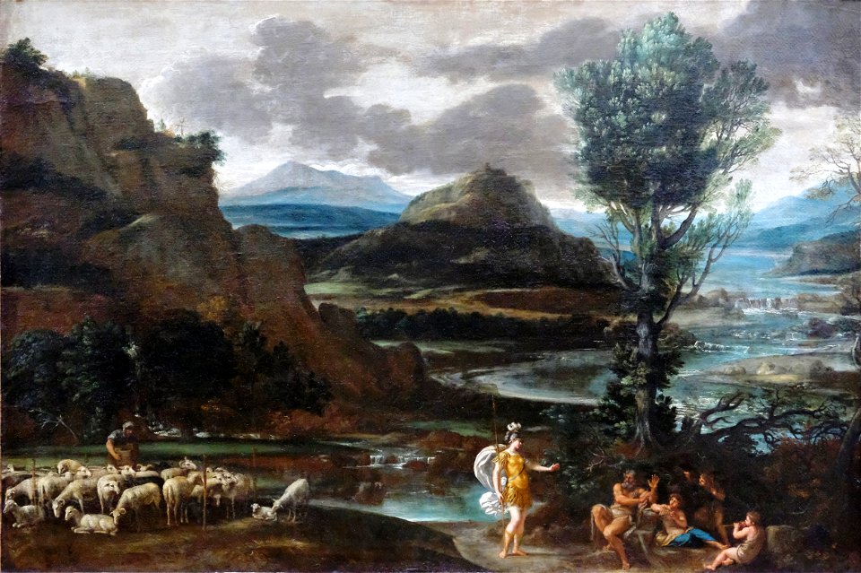 F0400 Louvre Dominicain Herminie chez les bergers INV799 rwk