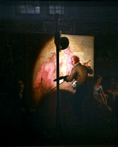 Girodet Trioson in his workshop mg 0099