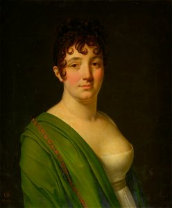Girodet-Trioson - Madame Bocquet au châle vert (Marie-Françoise-Claudine Tricard)