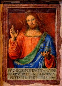 F0464 Louvre Luini Christ benissant MI715 rwk