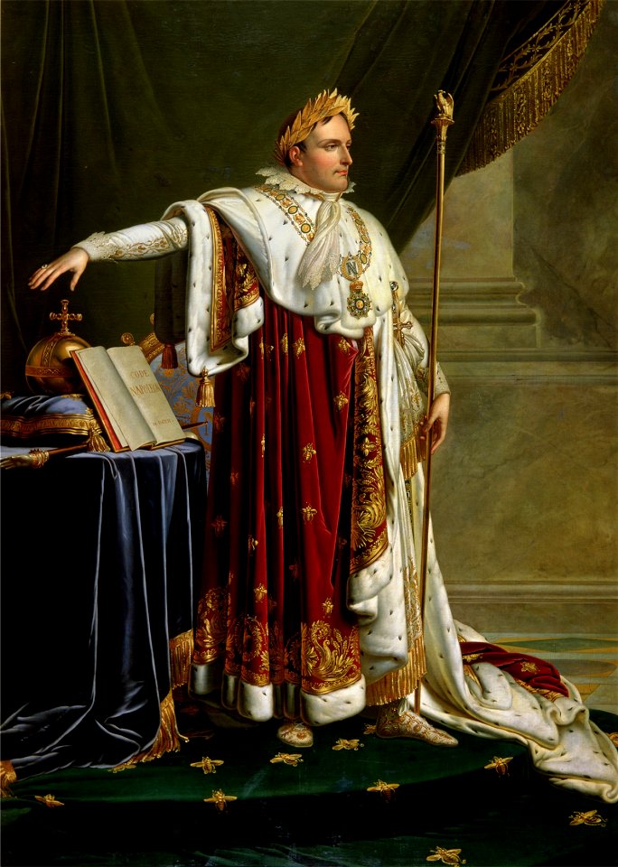 Napoleon I (by Anne Louis Girodet de Roucy-Trioson)