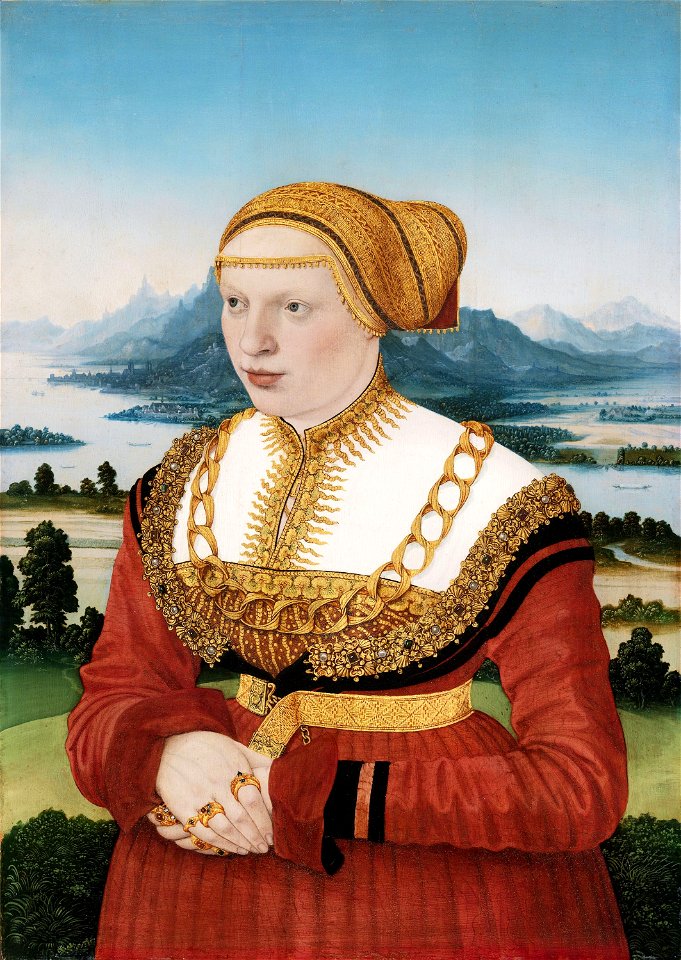 Conrad Faber von Kreuznach - Bildnis der Katherina Knoblauch (1532)