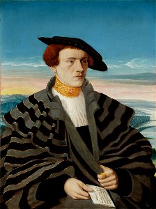 Conrad Faber von Kreuznach - Bildnis des Gilbrecht von Holzhausen (1535)