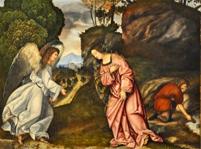 Girolamo da Treviso, Hagar and the angel