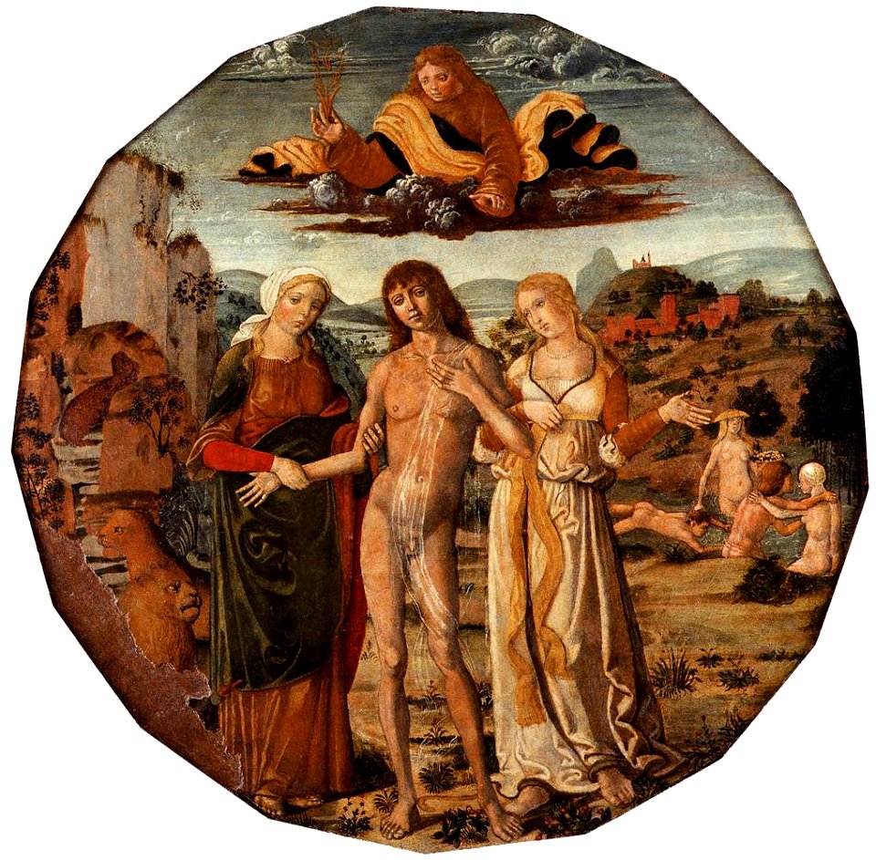 Girolamo Di Benvenuto - Hercules at the Crossroad - WGA09524