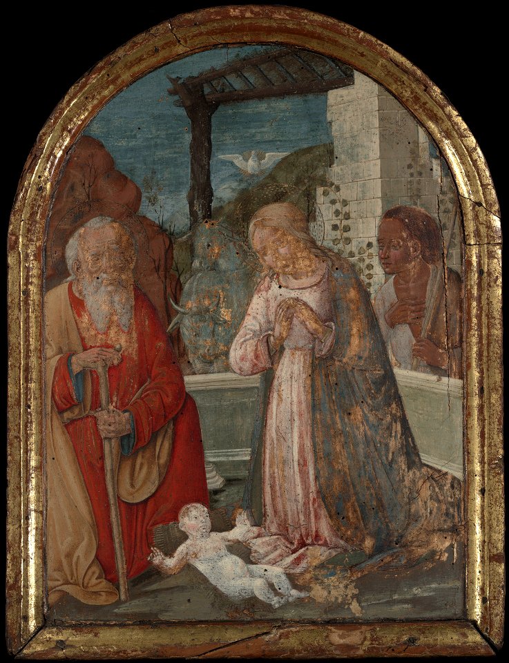 Girolamo di Benvenuto - The Nativity - 1943.259 - Yale University Art Gallery