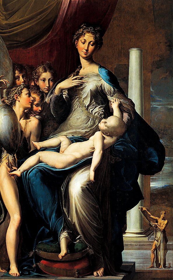 Girolamo Francesco Maria Mazzola - Madonna with the Long Neck