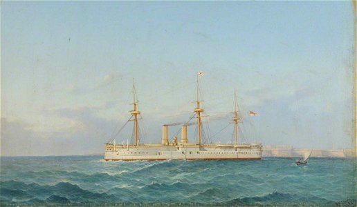 Girolamo Gianni (1837-after 1896) - HMS 'Alexandra' - BHC4174 - Royal Museums Greenwich