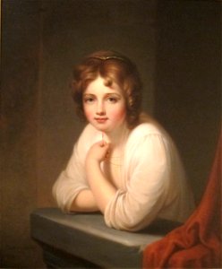 Girl at a Window (Rosalba Peale)