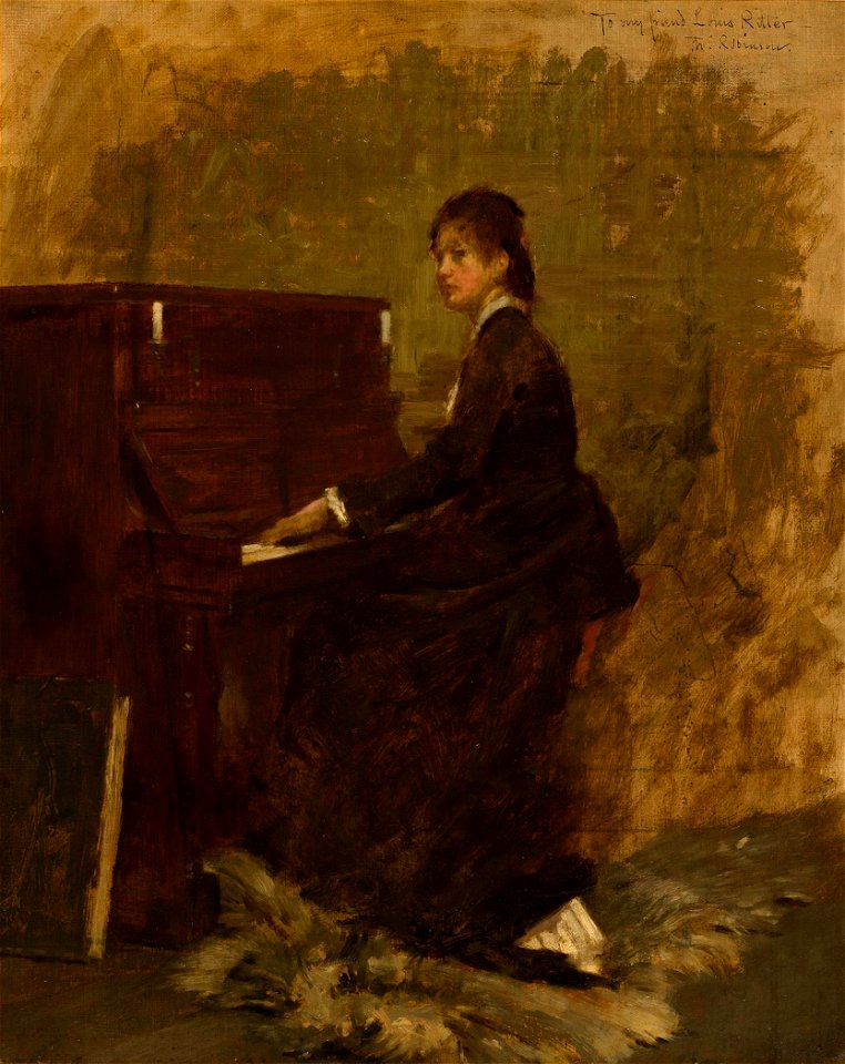Girl at Piano 
