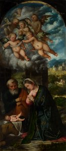 Girolamo Romanino - The Nativity - Google Art Project