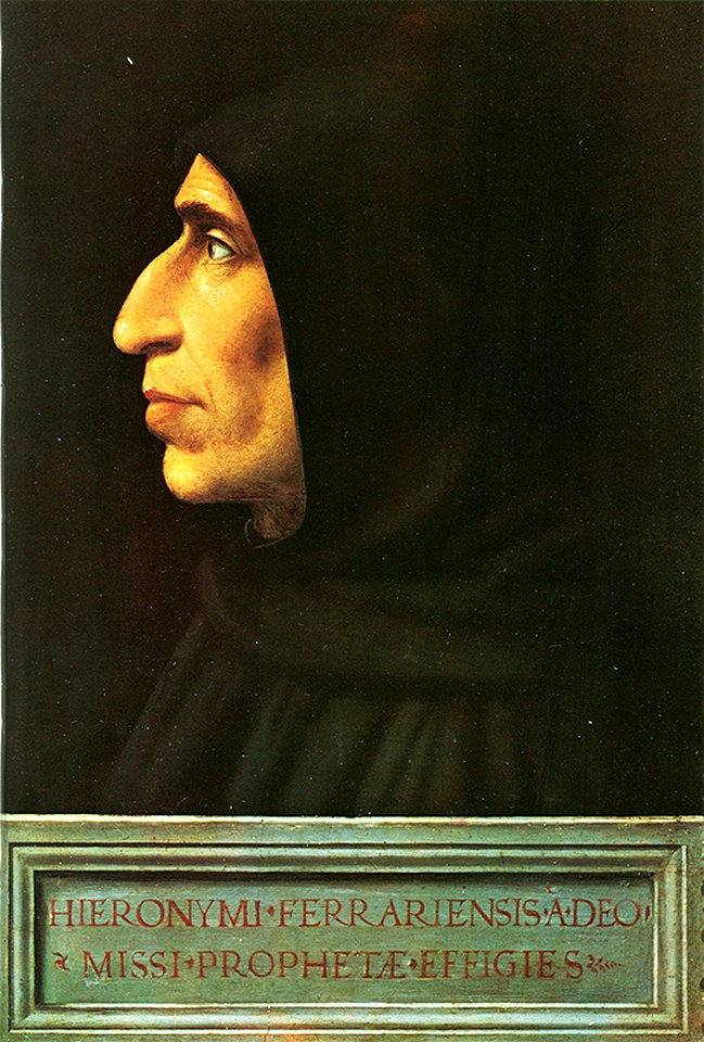 Girolamo Savonarola by Fra Bartolommeo (1497)