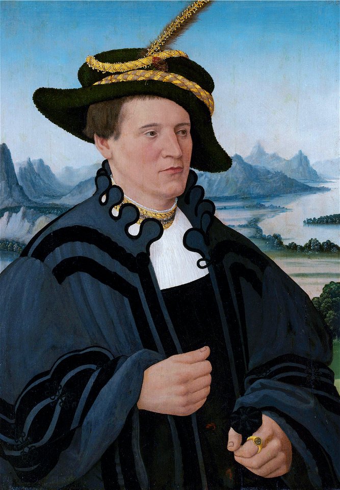 Conrad Faber - Portrait of Fridrich Rorbach - 1935.296 - Art Institute of ChicagoFXD