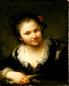 Girl with Vegetables (Giuseppe Nogari) - Nationalmuseum - 17063