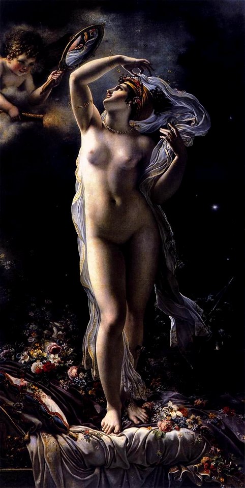 Girodet-Trioson - Mademoiselle Lange as Venus, 1798