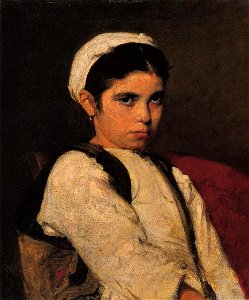 Girl from Megara by Georgios Iakovidis