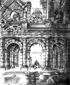 Giuliano da Sangallo - Ruins of the Ancient Roman Theater of Marcellus - WGA20753