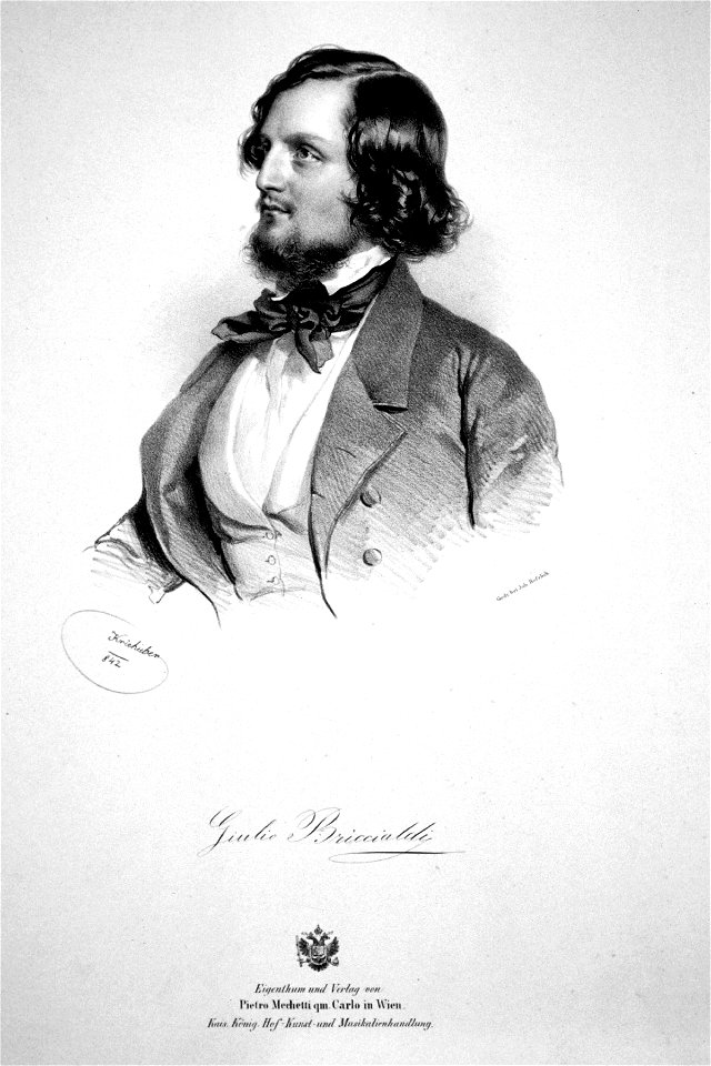Giulio Briccialdi Litho
