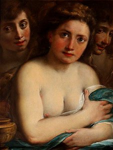 Giulio Cesare Procaccini (1574-1625) - Saint Mary Magdalen with Saint John the Baptist and an Angel (^) - 608981 - National Trust
