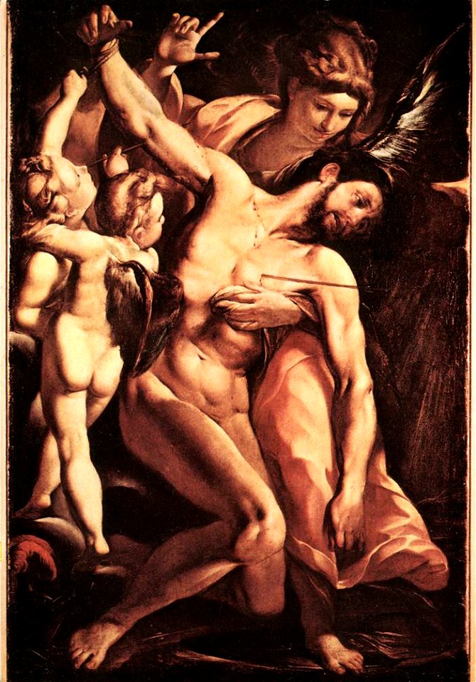 Giulio Cesare Procaccini - The Martyrdom of St Sebastian - WGA18433