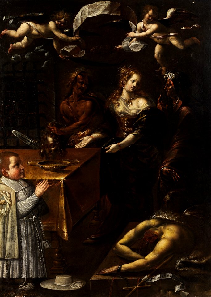 Giulio Cesare Procaccini (circle) Beheading of John the Baptist