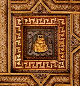 Giulio Romano - Ceiling (detail) - WGA09589