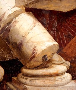 Giulio Romano - Fresco on the north wall (detail) - WGA09555