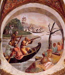Giulio Romano - Hunting Scene - WGA09595