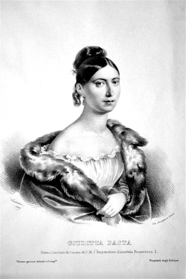 Giuditta Pasta Kriehuber