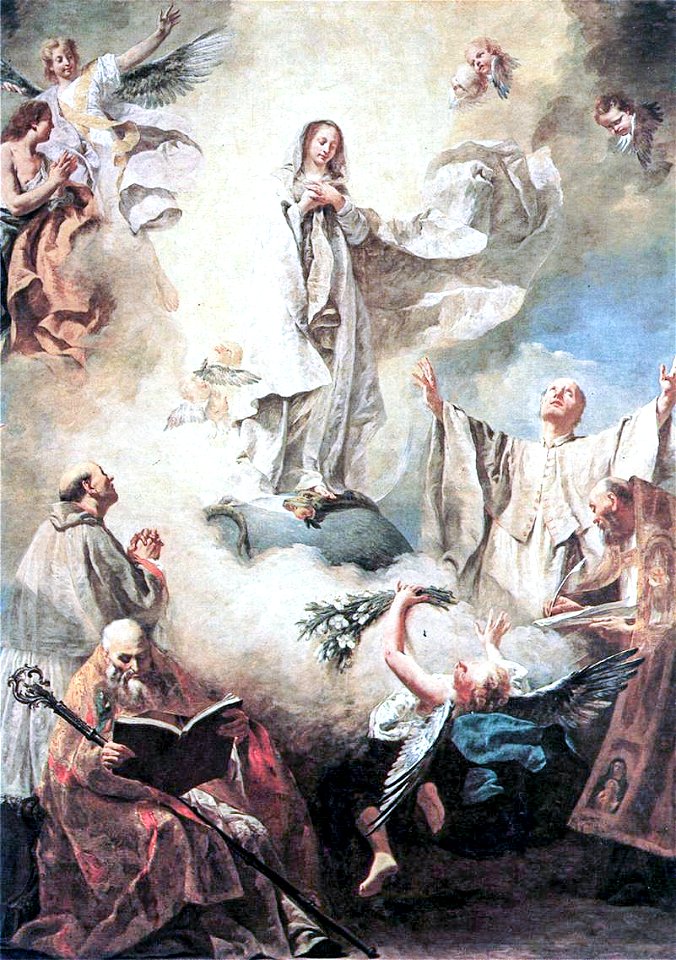 Giuseppe Angeli - The Immaculate Conception - WGA00437