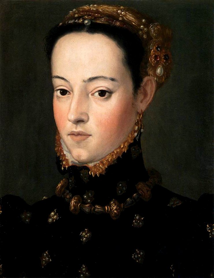 Giuseppe Arcimboldo - Bust of a Daughter of Ferdinand I - WGA0801